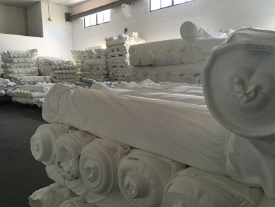 Storage area of greige cloth	